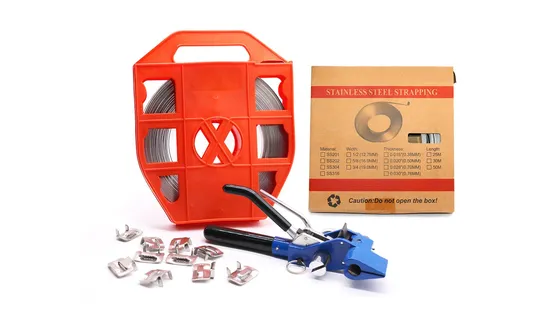 Bande de bande en acier inoxydable de haute qualité, ceinture en acier inoxydable 304 SS