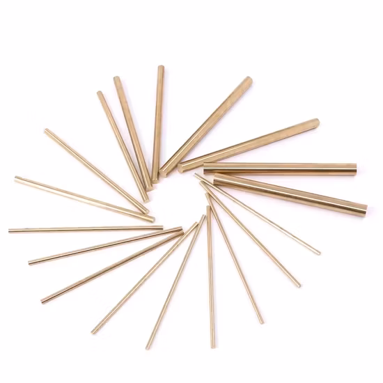 Barre en laiton C21000 Barre en laiton ronde Barre en laiton Tige en laiton Barre en cuivre Tige en cuivre Tige en bronze