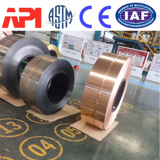 Bobine en laiton de cuivre de voyage de cuivre de H59/H62/H80/H96 0.6mm